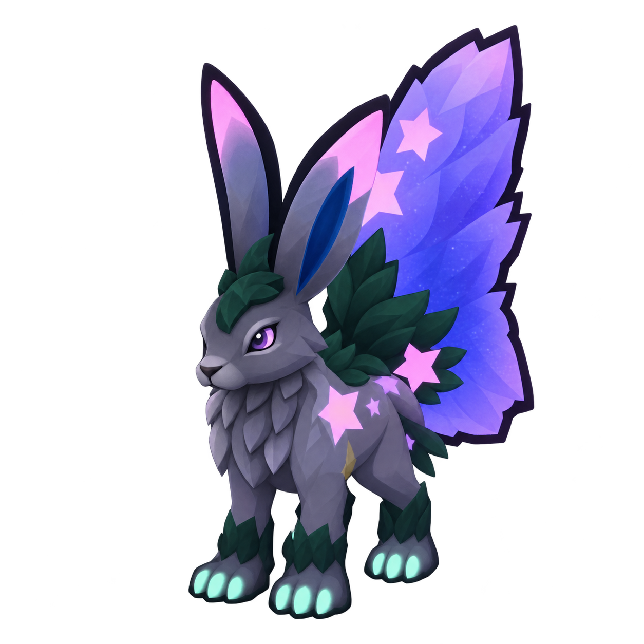 Astral Jackalope, a pet in Steal an Egg