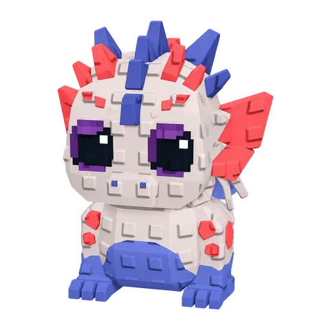 Baby Aurora Dragon, ein Pet in Steal an Egg