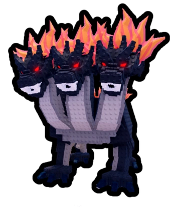 Cerberus, ein Pet in Steal an Egg