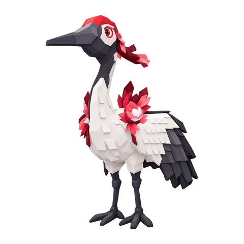 Crane, ein Pet in Steal an Egg