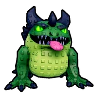 Froggo, ein Pet in Steal an Egg