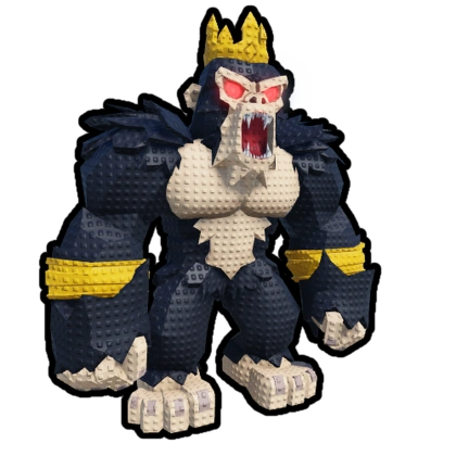 Gorilla King, ein Pet in Steal an Egg
