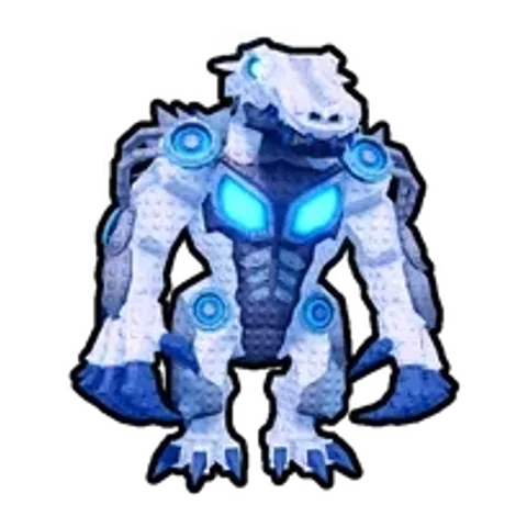 Mecha Crocodon, ein Pet in Steal an Egg