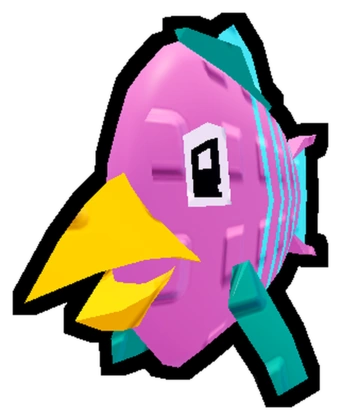 Parrotfish, ein Pet in Steal an Egg