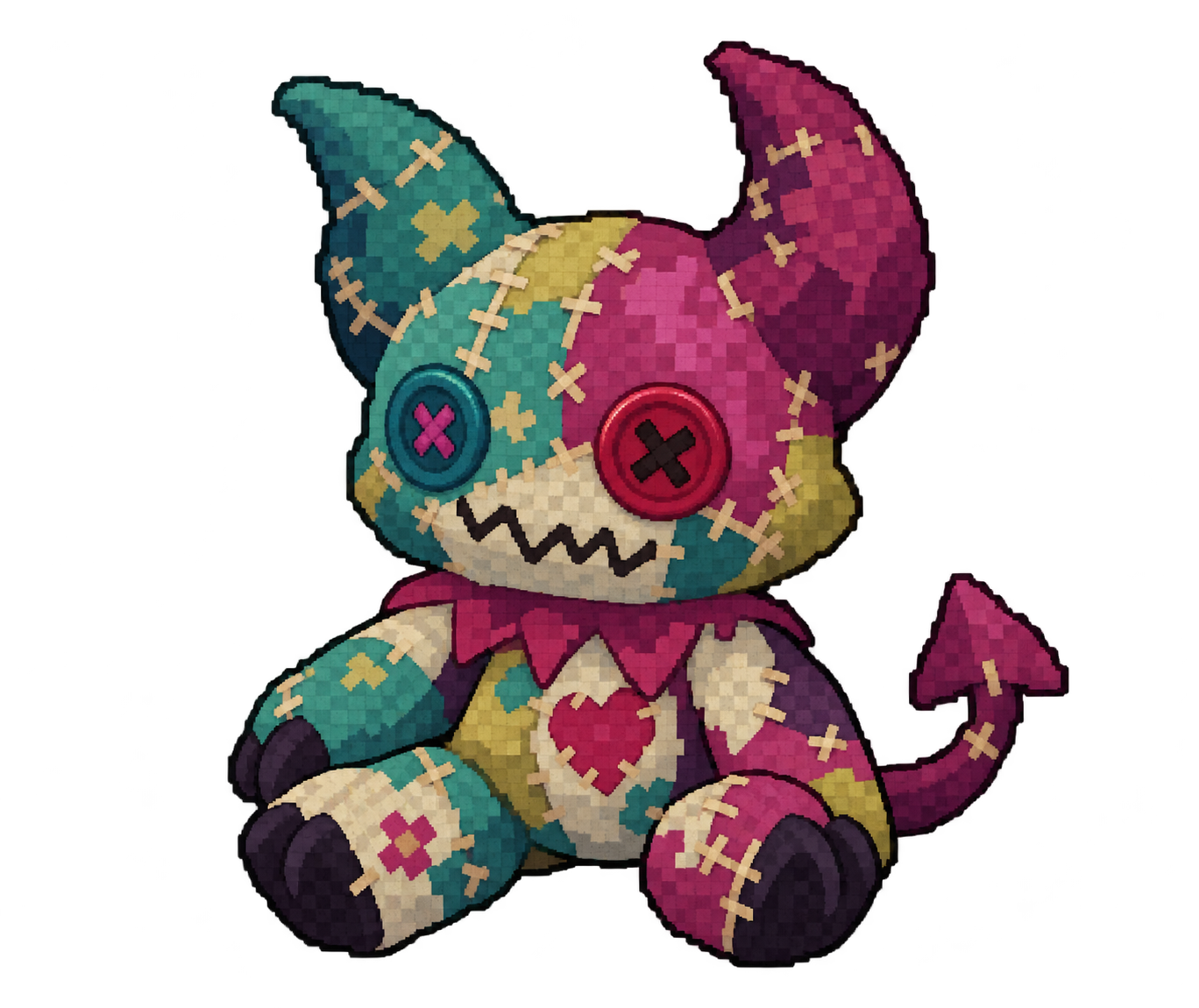 Patchwork Imp, ein Pet in Steal an Egg