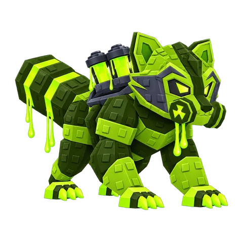 Radcoon, ein Pet in Steal an Egg