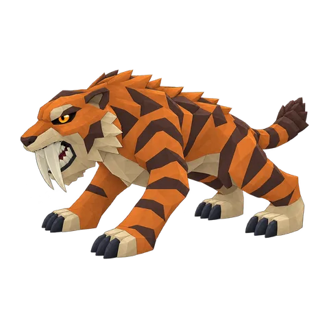 Sabertooth, ein Pet in Steal an Egg