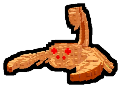Scorpion, ein Pet in Steal an Egg