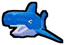 Shark, ein Pet in Steal an Egg