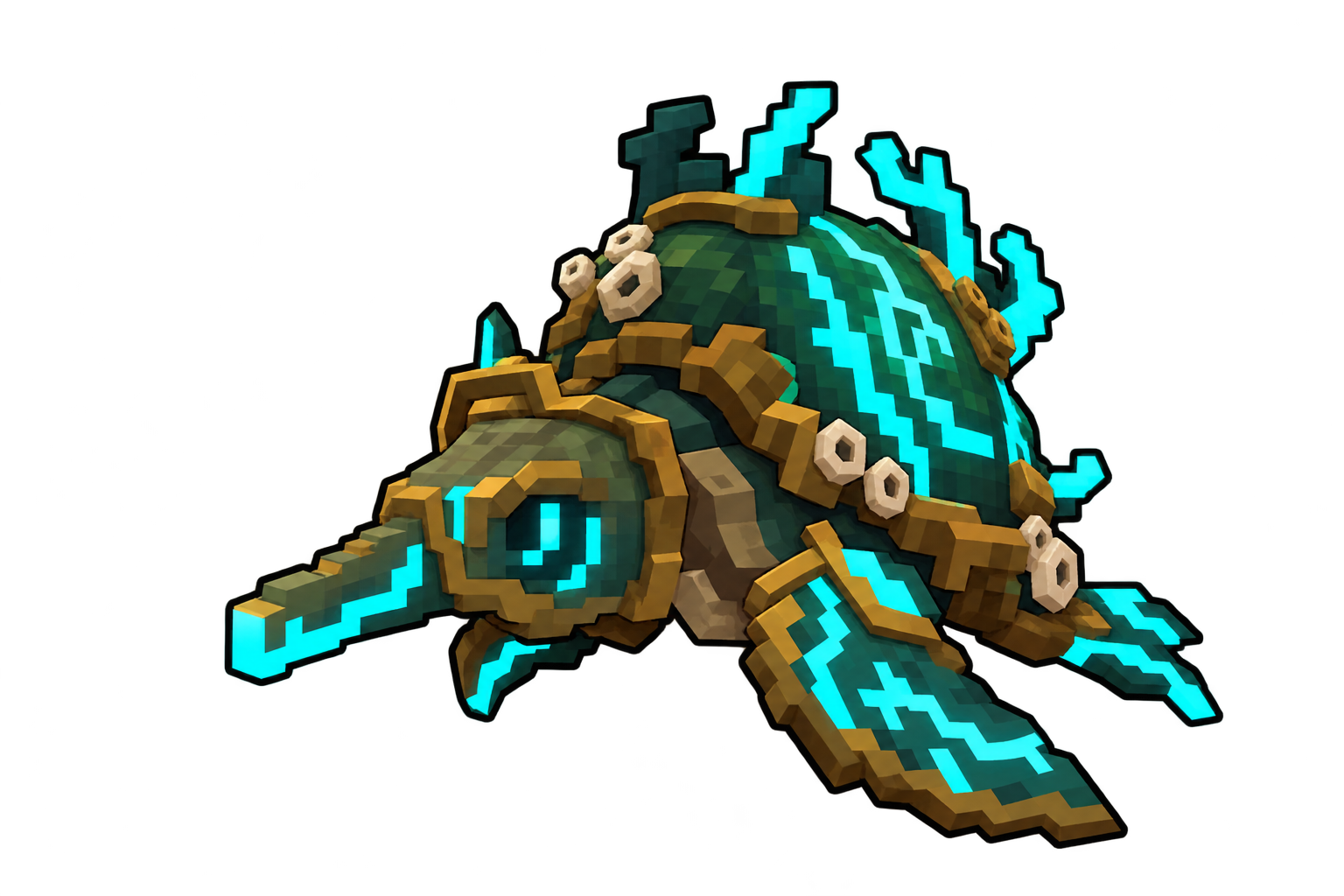 Shelltide Voyager, mascota de Steal an Egg