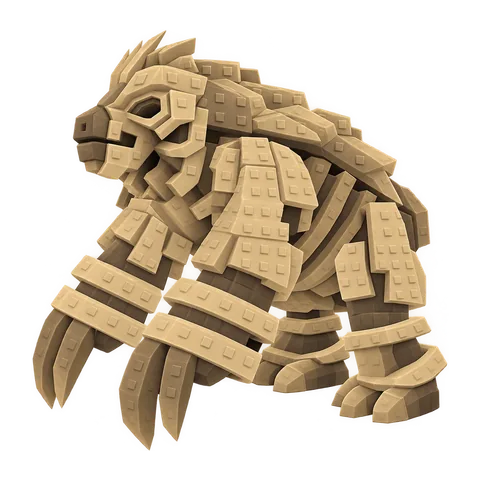 Skeletal Giant Sloth, ein Pet in Steal an Egg
