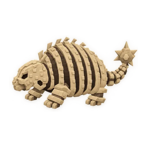 Skeletal Glyptodon, ein Pet in Steal an Egg