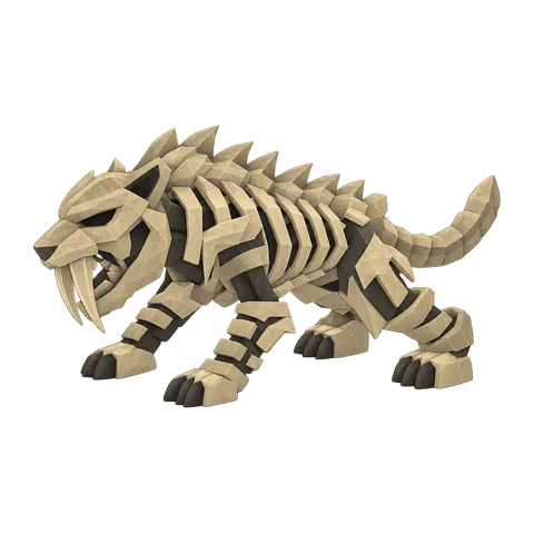 Skeletal Sabertooth, ein Pet in Steal an Egg