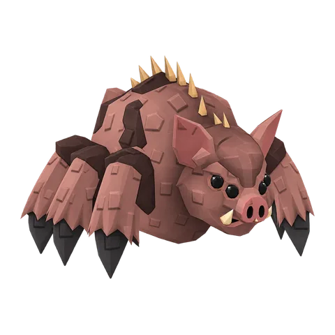 Spiderpig, ein Pet in Steal an Egg