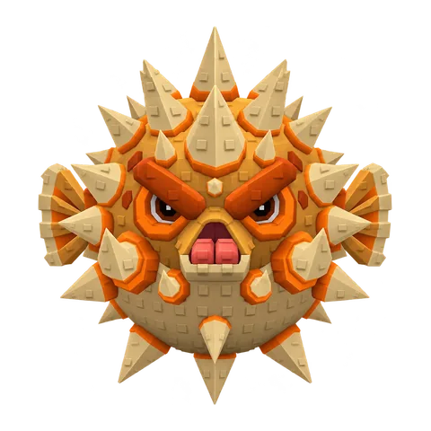 Spike, ein Pet in Steal an Egg