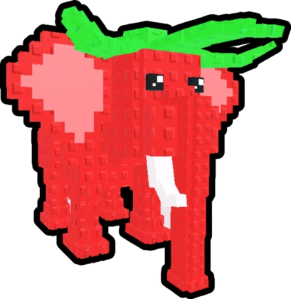 Strawberry Elephant, ein Pet in Steal an Egg