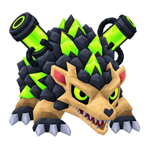 Toxic Hedgehog, ein Pet in Steal an Egg