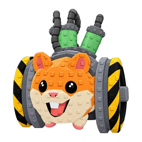Wheel Hamster, ein Pet in Steal an Egg