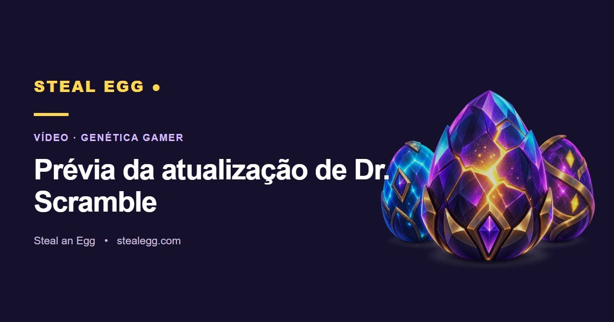 Miniatura do vídeo: Prévia da atualização de Dr. Scramble